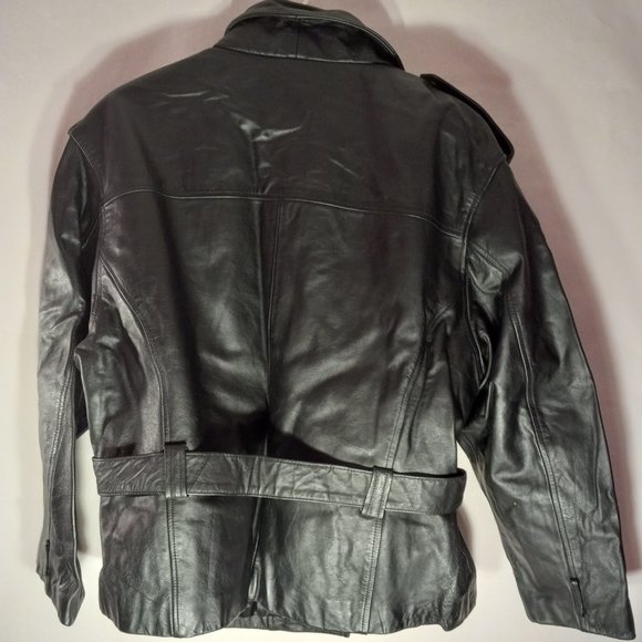 DIANE MARCO 100% Genuine Leather Motorcycle Jacket Size 2X - Picture 4 of 4
